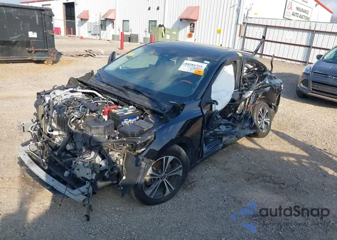 2020 Nissan Sentra Sv Xtronic Cvt z USA, uszkodzony, nr VIN 3N1AB8CV6LY297325